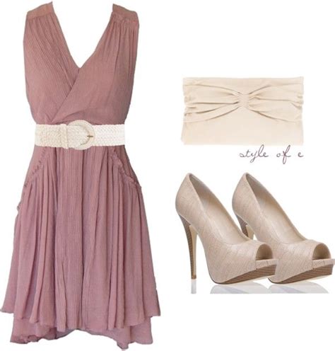 Perfectly Paired: Shoes to Match Mauve Dress